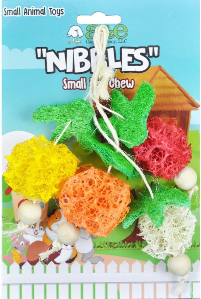 A&E Cage Company 52400957: Toy Loofah Carrots - Image 4