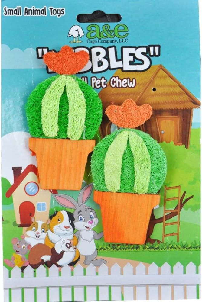 A&E Cage Company 52400980: Toy Loofah Popcorn - Image 2