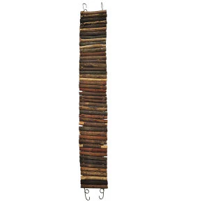 A & E Cages Natural Wooden Bendable Ladder/Bridge - Image 2