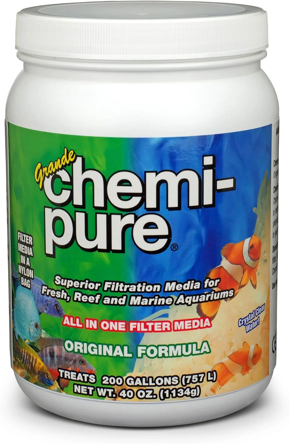 Boyd Enterprises ABE16744 Chemipure Grande Filter Media, 40-Ounce