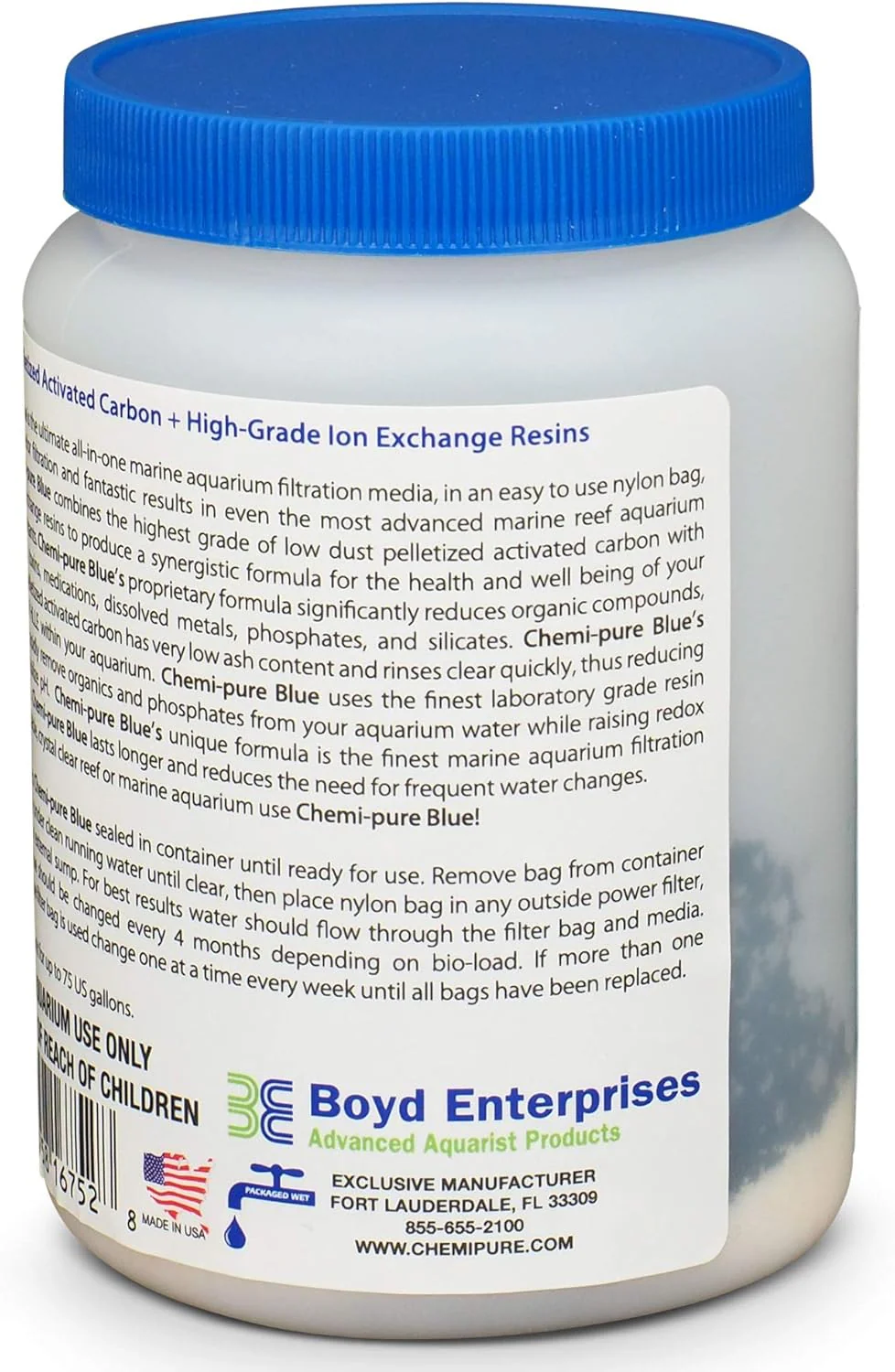 Boyd Enterprises Chemi-Pure Filtration Media for Aquarium, Blue - Image 4