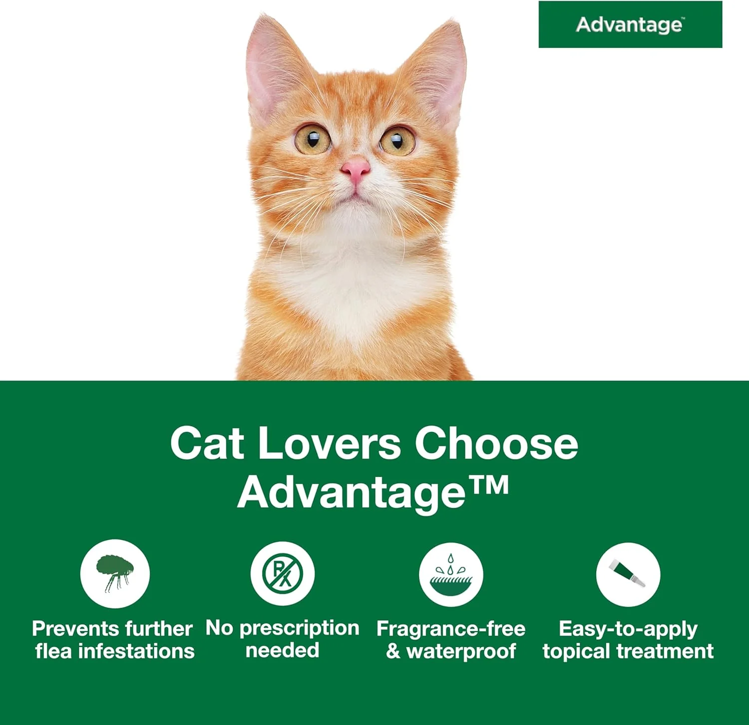 Advantage™ for Small Cats – 2-Month Supply - Image 3