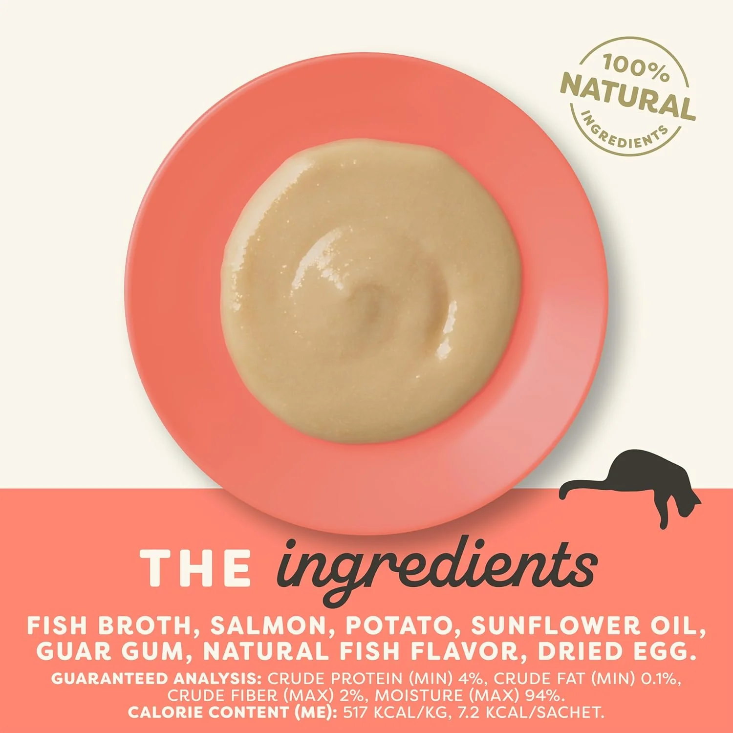 Applaws Lickable Cat Treats, Natural Purée Treats for Cats, Grain-Free & Made with Limited Ingredients, Salmon Squeeze Up Cat Treats - Image 3