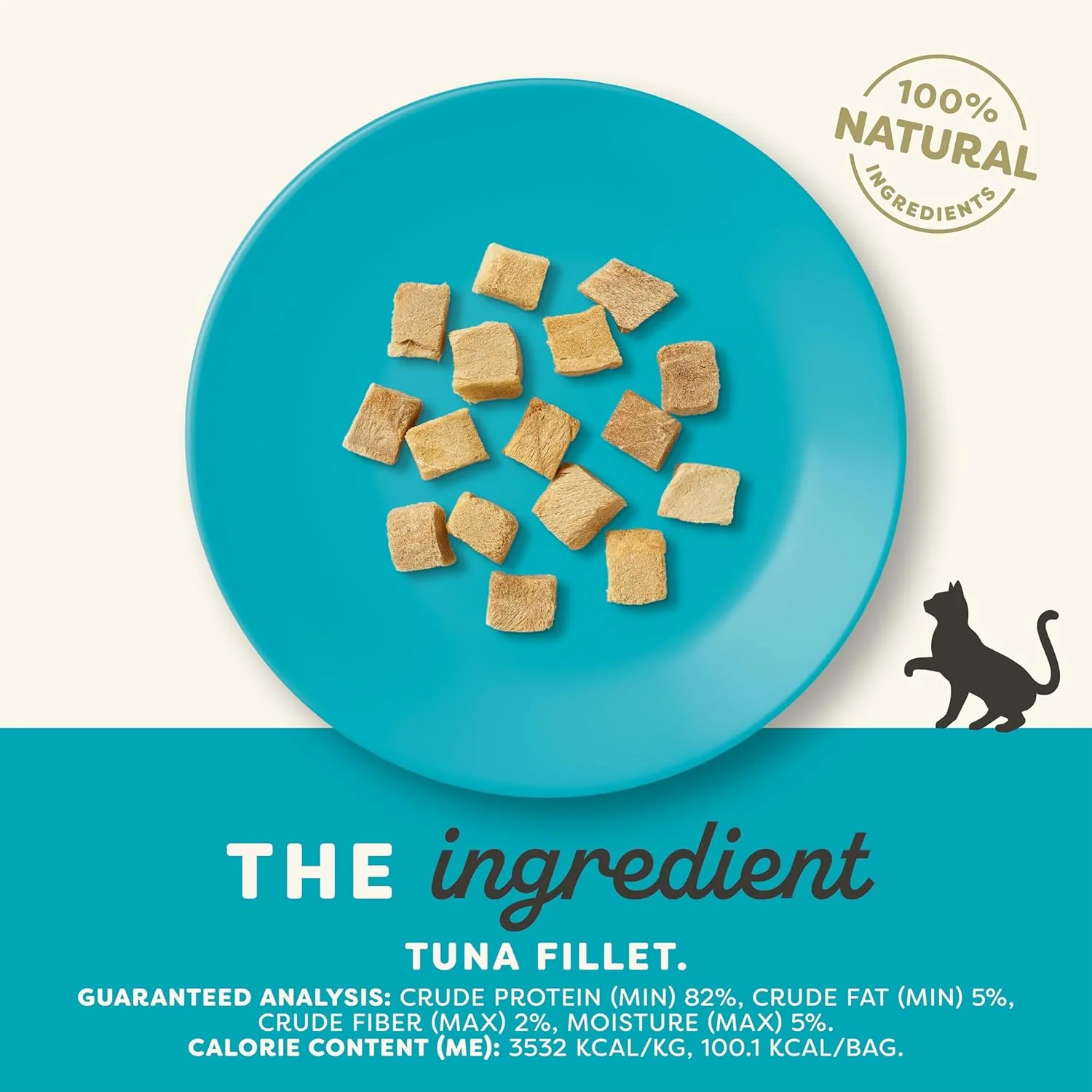 Applaws Natural Cat Treats, Limited Ingredient Freeze-Dried Cat Treats, 100% Protein, Healthy & Nutritious, Grain-Free, Single-Ingredient Cat Treats, Tuna Freeze Dried Cat Treats - Image 3