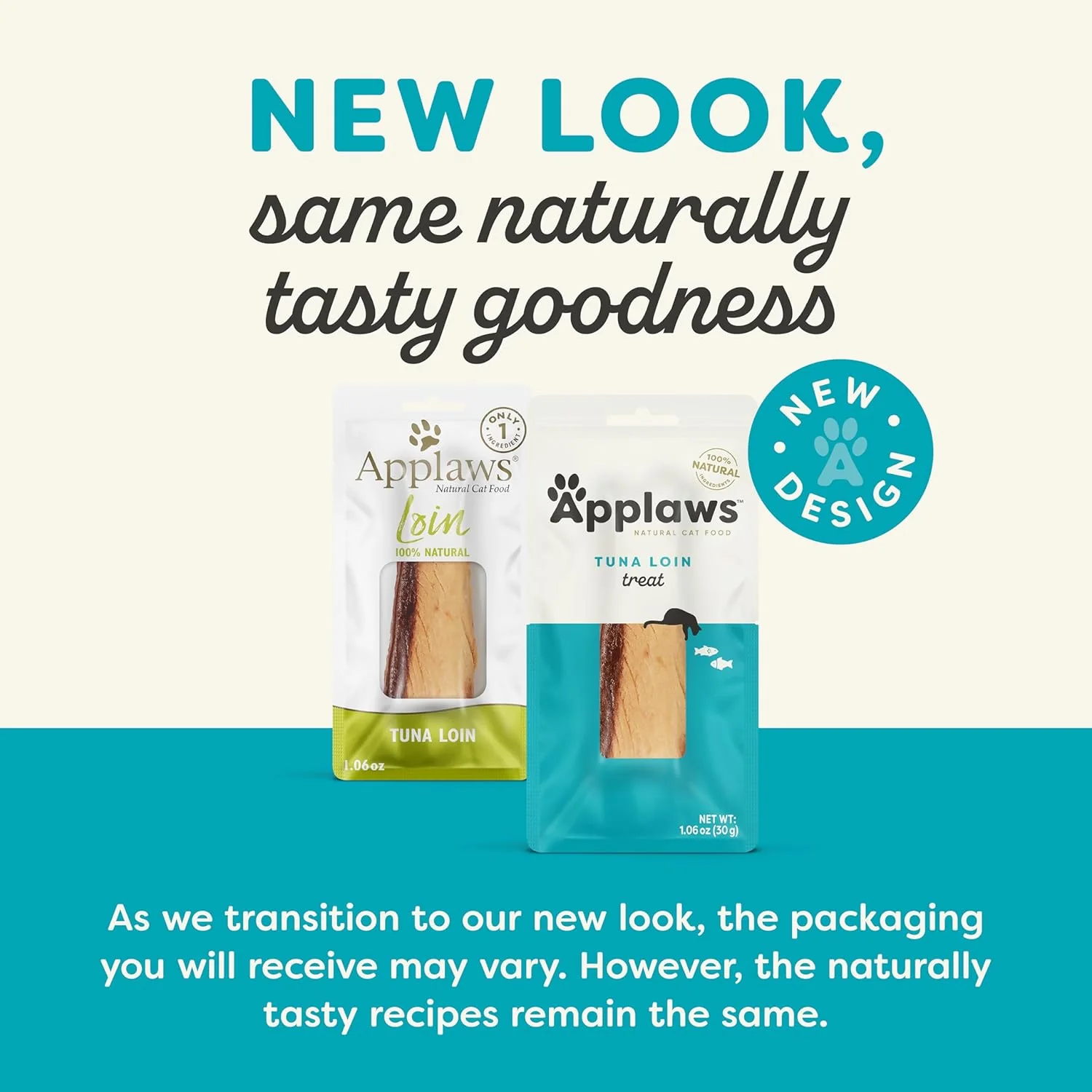 Applaws Natural Cat Treats – Whole Tuna Loins (12 x 1.06 oz) - Image 2