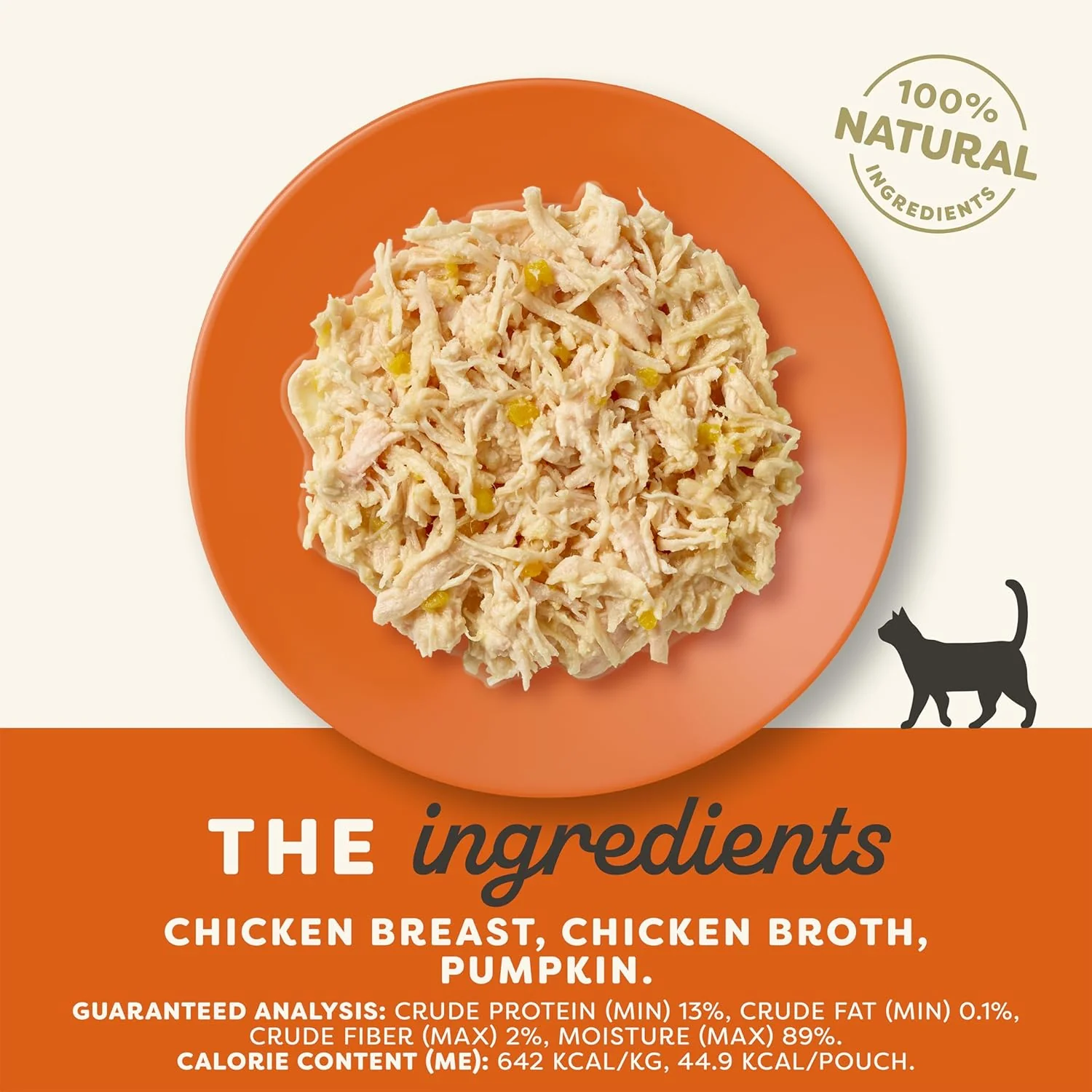 Applaws Natural Wet Cat Food – Chicken Breast with Pumpkin in Broth (12 x 2.47 oz Pouches) - Image 3
