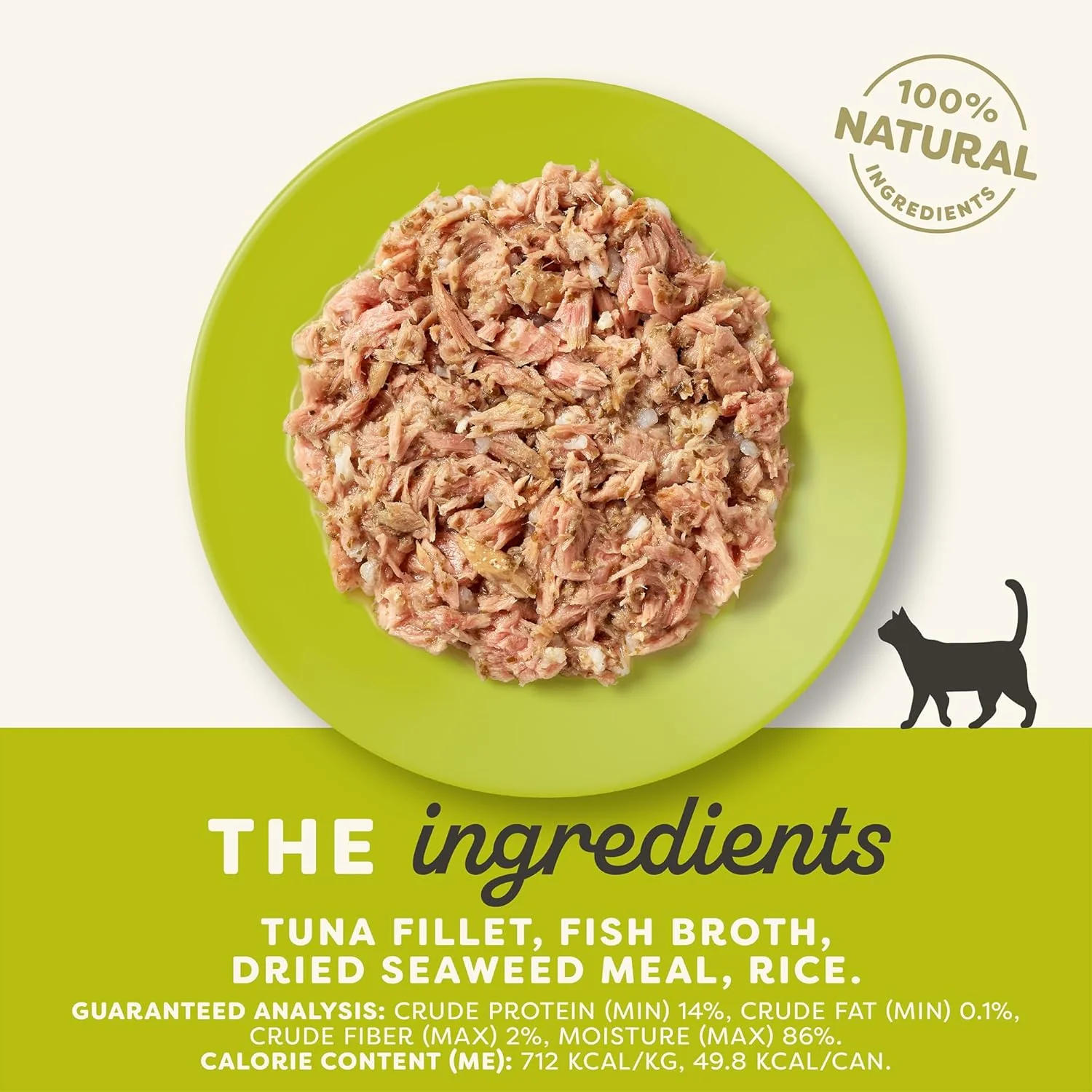 Applaws Natural Wet Cat Food, Limited Ingredient Canned Wet Cat Food, Tuna with Seaweed in Broth - Image 3