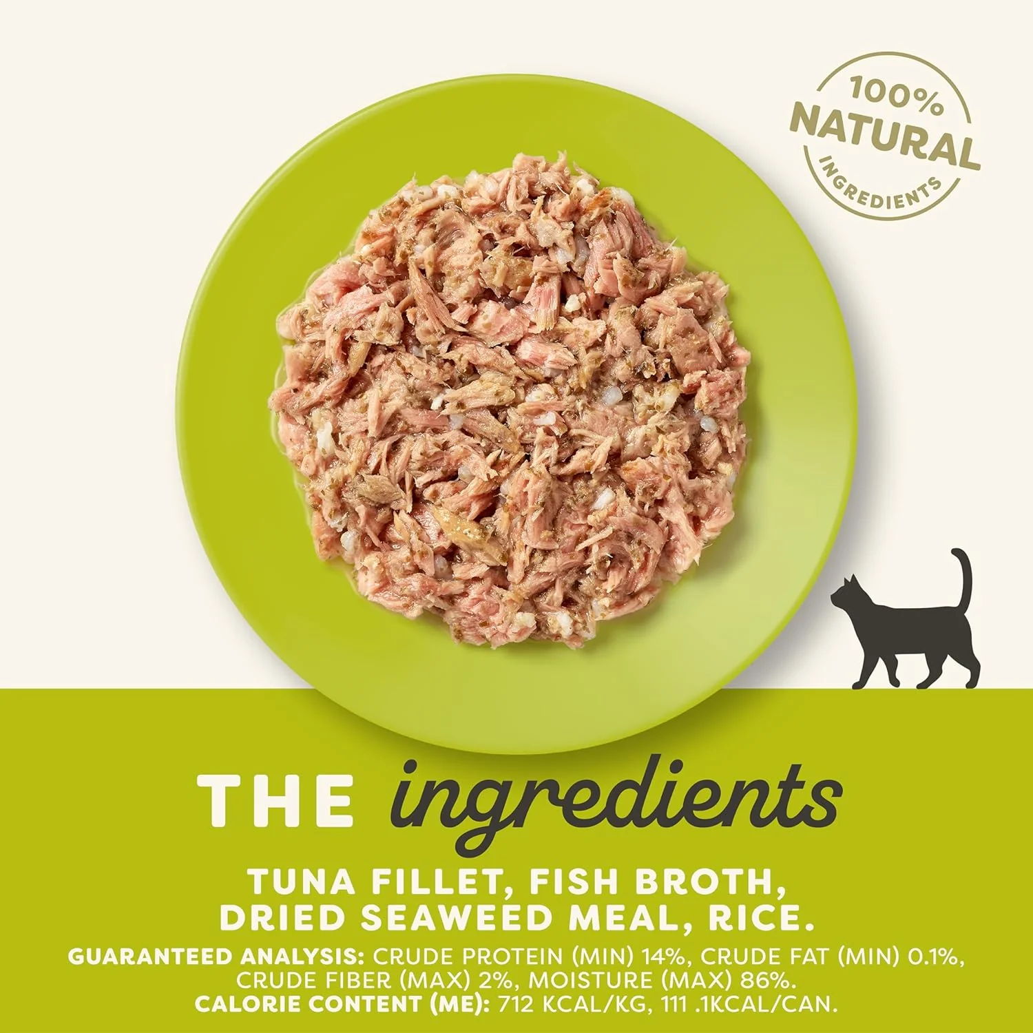Applaws Natural Wet Cat Food – Tuna Fillet with Seaweed in Broth (24 Pack, 5.5 oz Cans) - Image 3