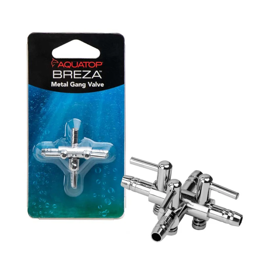 Aquatop BREZA Aquarium Air Control Metal Gang Valve - Fish Tank Air Flow Splitter, MGV-02 - Image 2