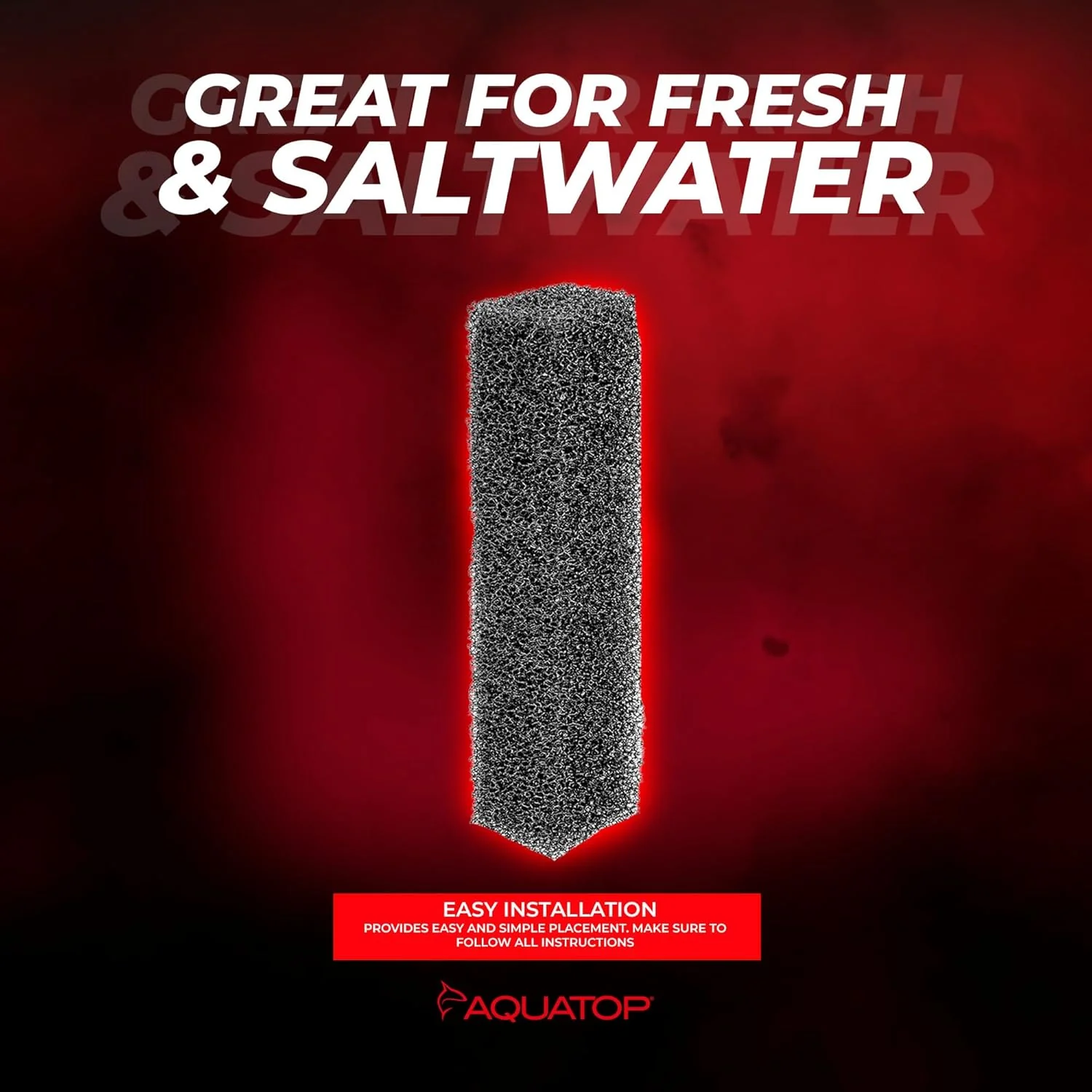 Aquatop Recife Eco Series Replacement Filter Sponge - 24 & 40 Gal – High-Efficiency Aquarium Filter Foam - Easy to Install and Maintain - RC24ECO-RFS - Image 7