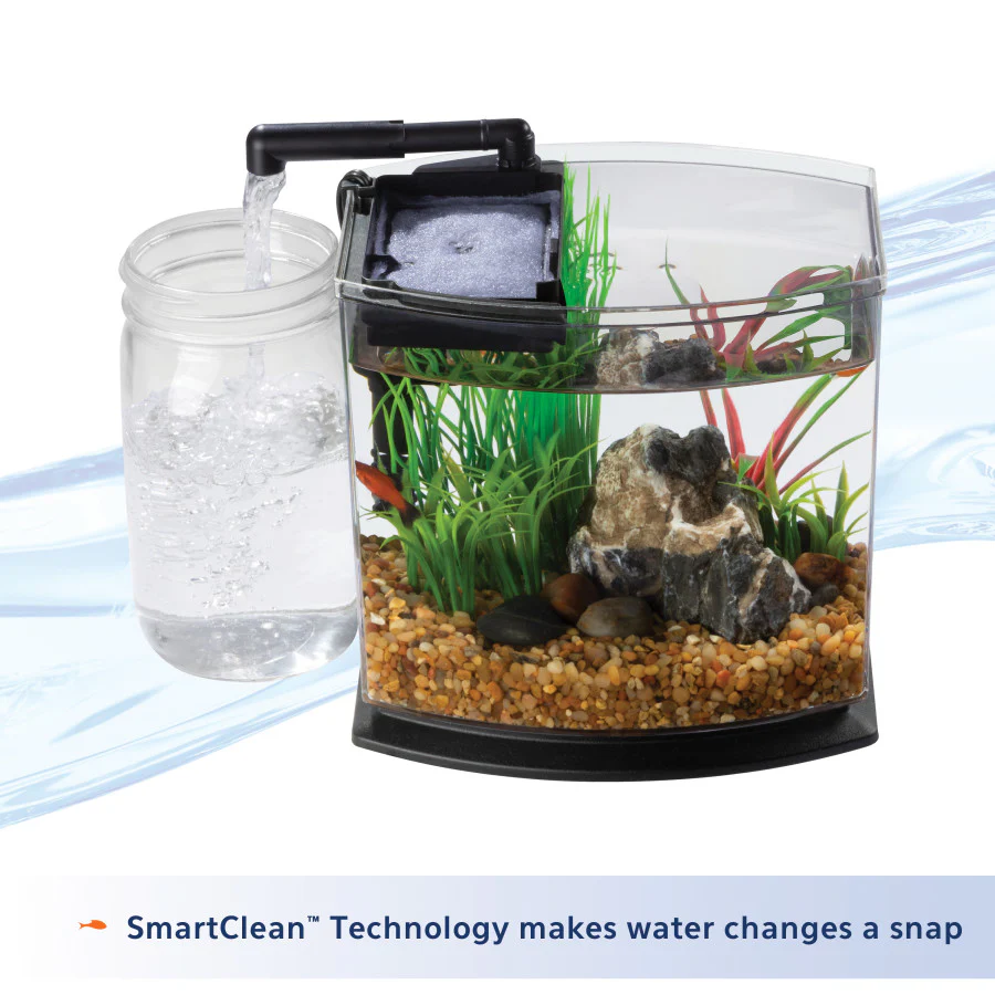 Aqueon LED MiniBow™ Kit with SmartClean™ Technology - Image 6