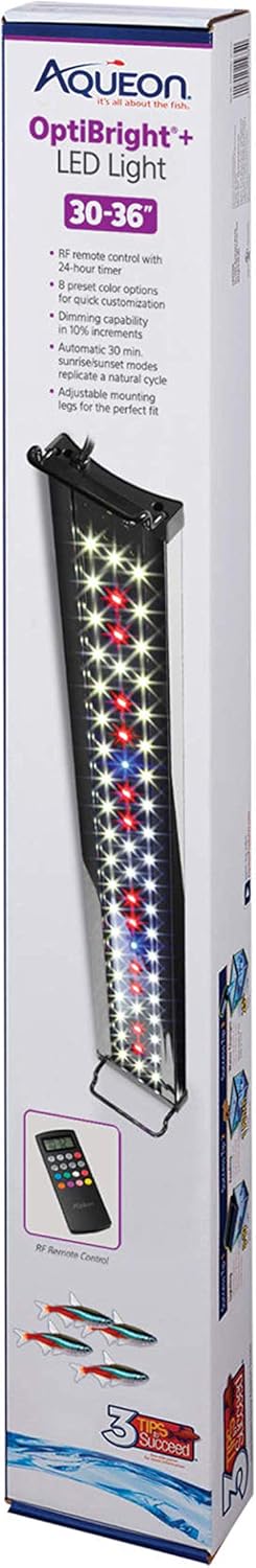 Aqueon Optibright Plus LED Fish Tank Aquarium Lighting System with Remote Control - Image 8