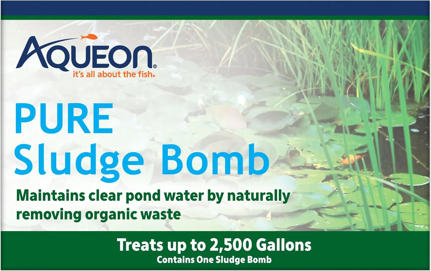 Aqueon Pure Outdoor Pond Natural Cleaning Sludge Bomb for Organic Waste, for Up to 2,500 Gallons - Image 6