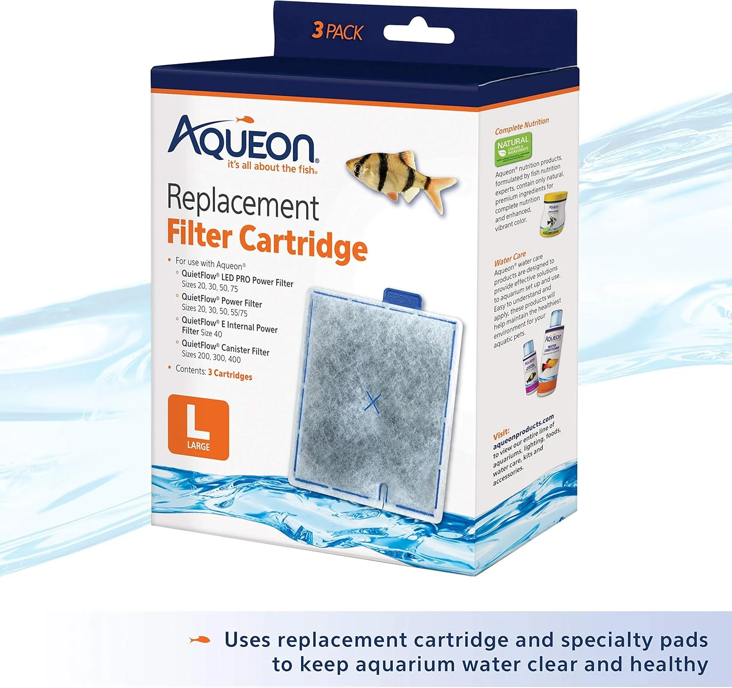 Aqueon QuietFlow LED PRO Aquarium Power Filter, Size 75 - Image 7