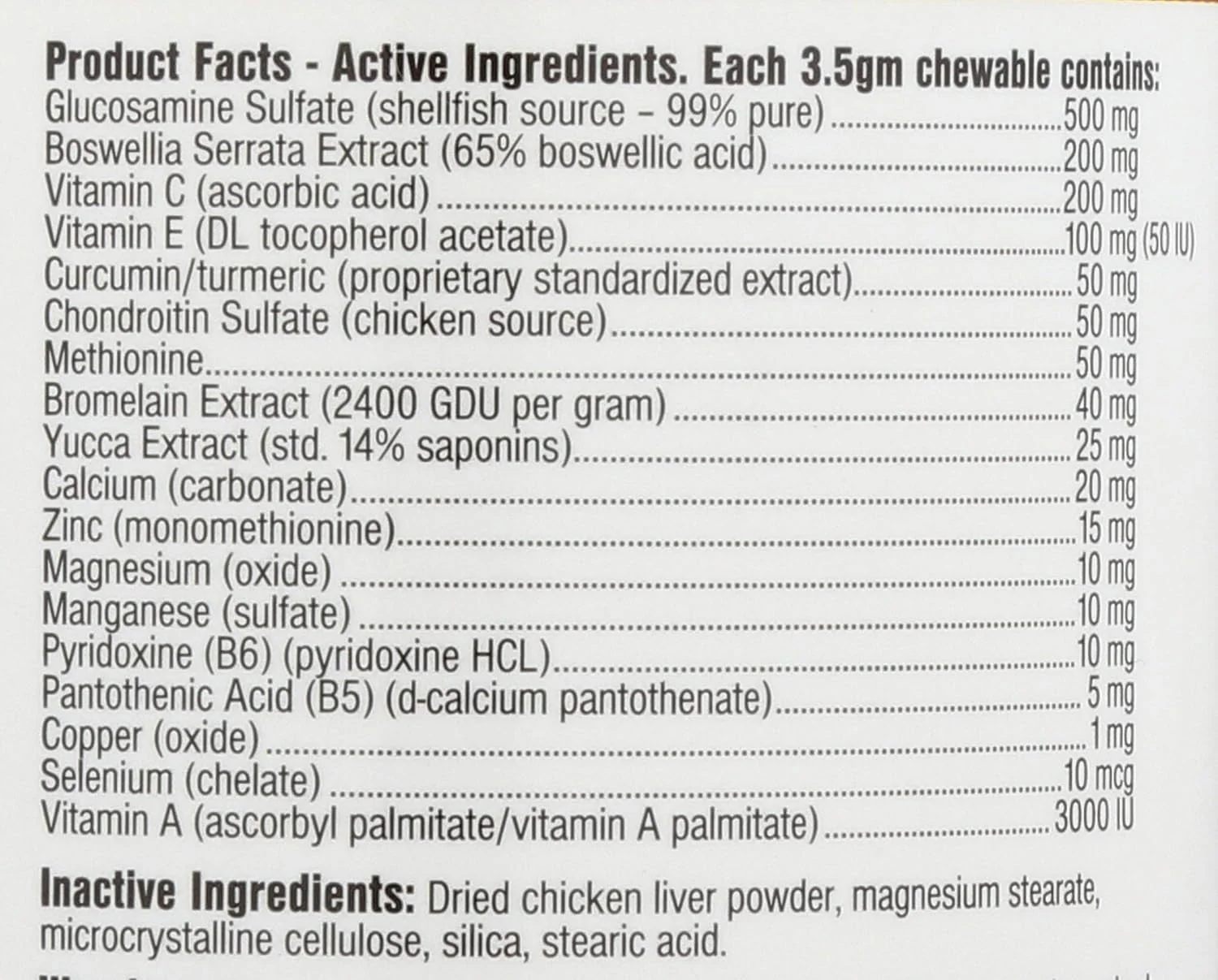 Ark Lighting Joint Rescue Super Strength for Dogs and Cats, 90-Chewable Tablets - Image 3