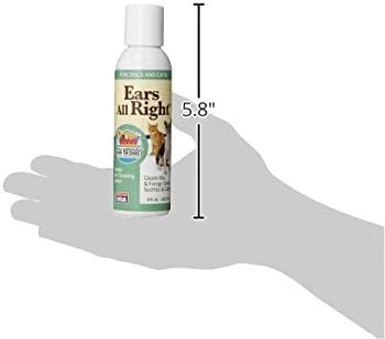 Ark Naturals Ears All Right Gentle Ear Cleansing Lotion for Dogs, Relieve Issues with Infection, Allergies, Odor and Wax, Natural Botanical Formula, 4 oz Bottle - Image 4