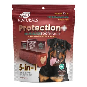 Ark Naturals Protection+ Brushless Toothpaste , Dog Dental Chew with Toothpaste Center – Prevent Plaque & Tartar and Freshen Breath with Dental Chews for Dogs - Image 5
