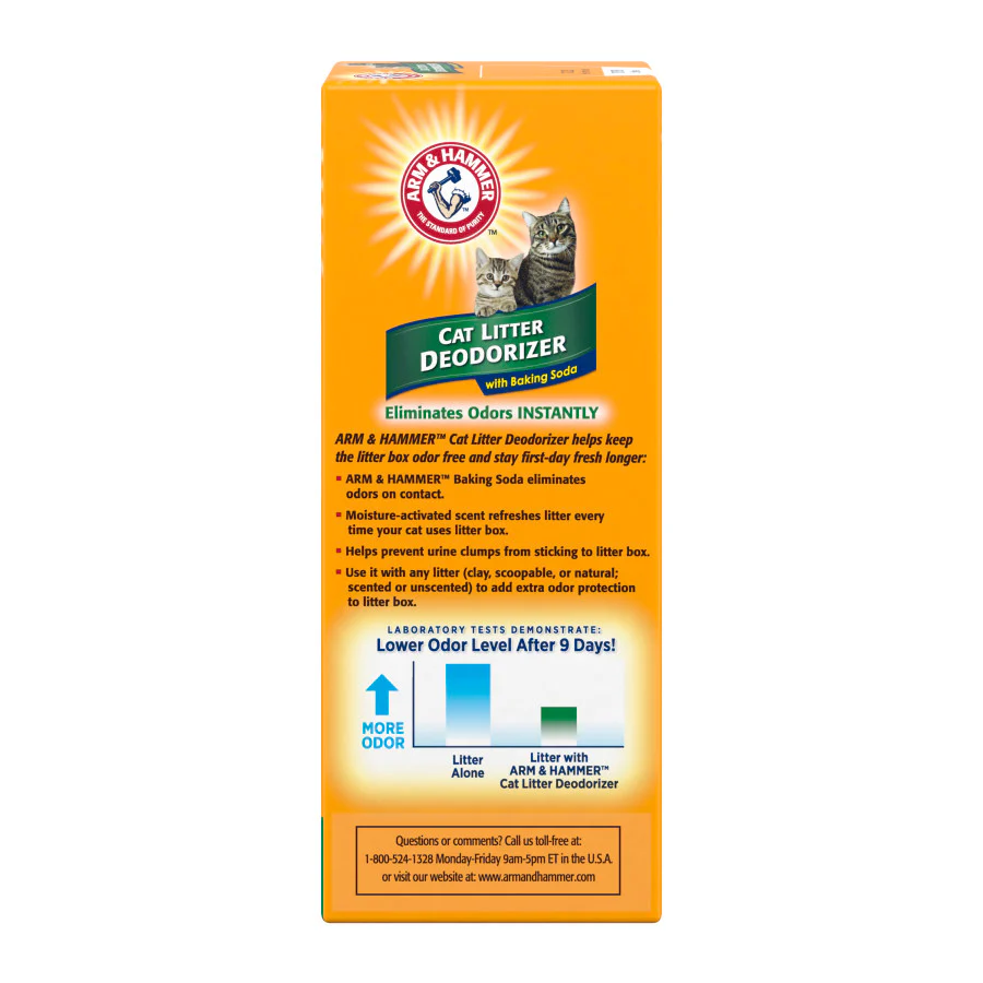 Arm & Hammer Cat Litter Deodorizer, 20 Oz, Orange 1.25 Pound (Pack of 1) - Image 2