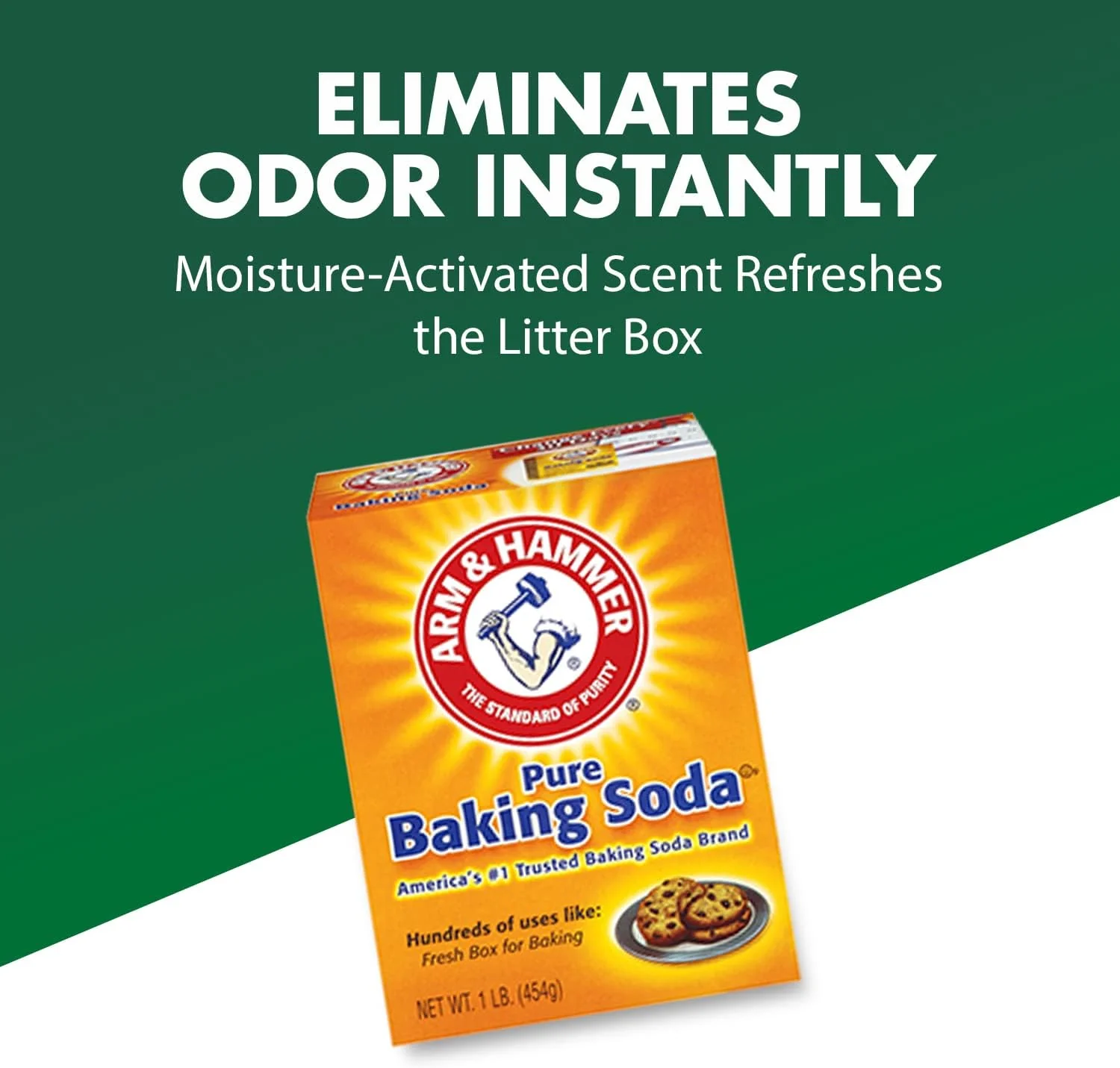 Arm & Hammer Cat Litter Deodorizer, 20 Oz, Orange 1.25 Pound (Pack of 1) - Image 4