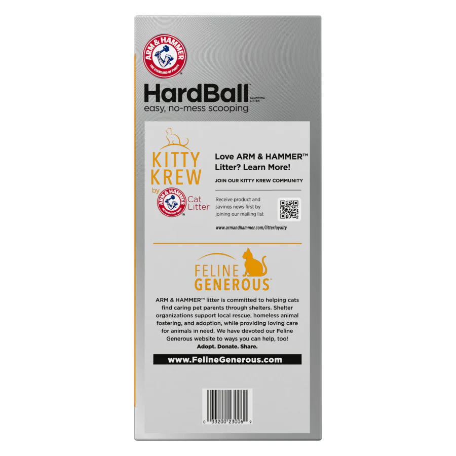 Arm & Hammer Hardball Lightweight Clumping Cat Litter - Image 4