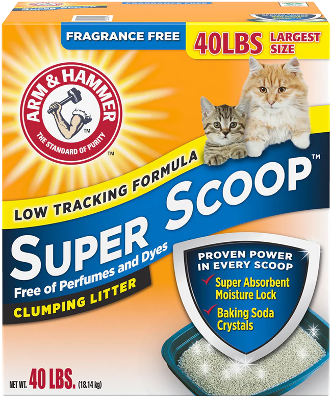 Arm & Hammer Super Scoop Litter, Unscented