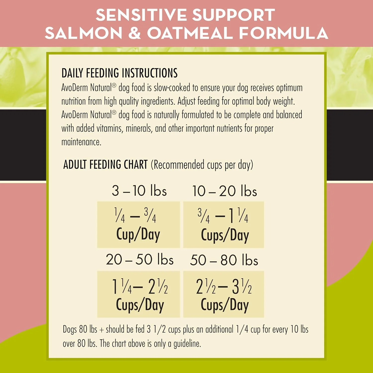 AvoDerm Advanced Sensitive Support Wholesome Grains Salmon & Oatmeal Formula - Image 6