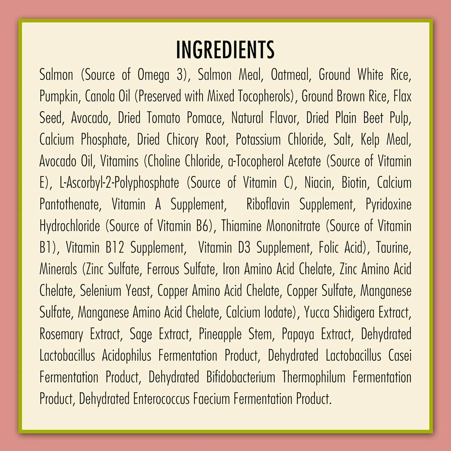 AvoDerm Advanced Sensitive Support Wholesome Grains Salmon & Oatmeal Formula - Image 7