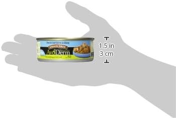 AvoDerm Natural Tuna & Crab Entrée in Gravy - Grain Free Wet Canned Cat Food 24 pk/3 oz - Image 2