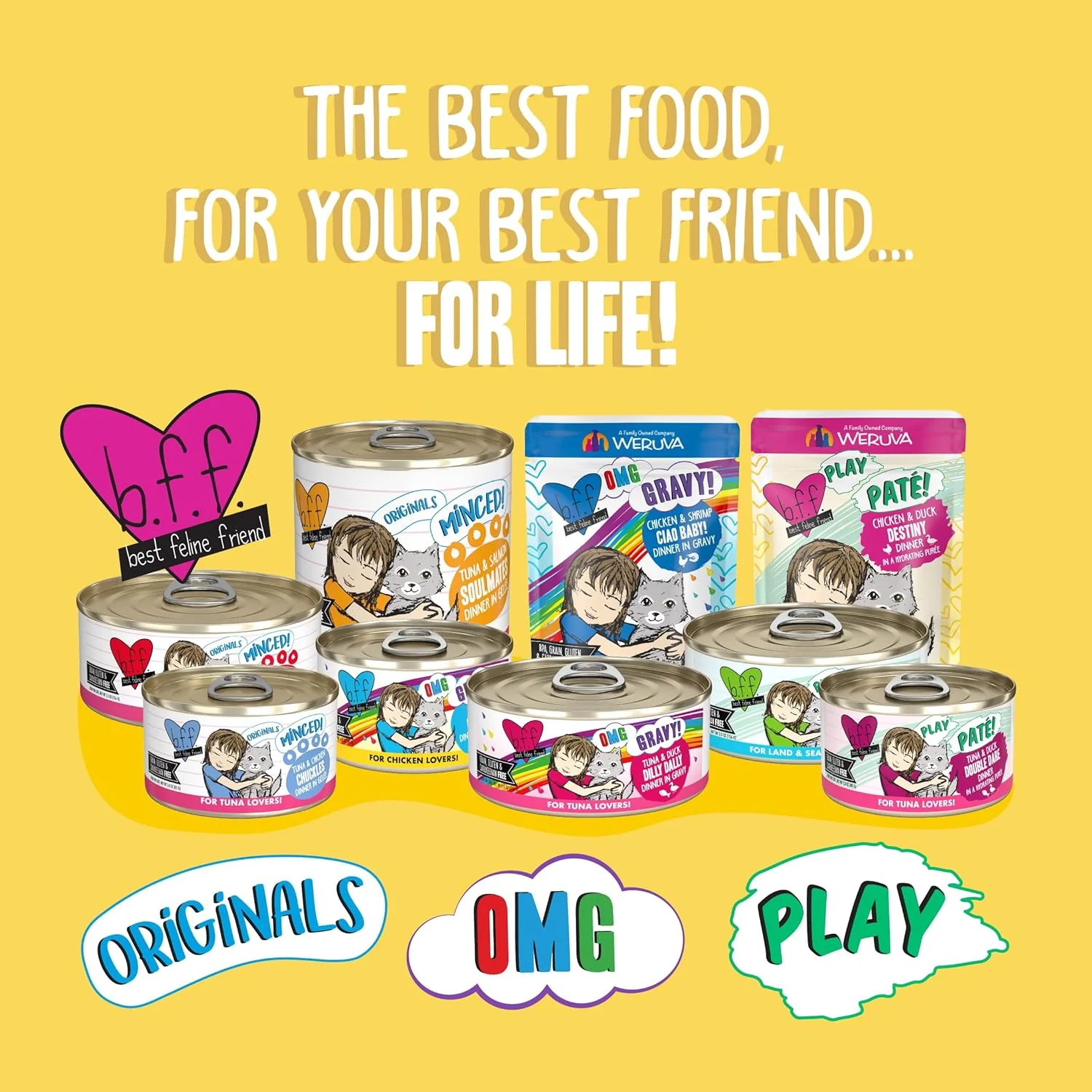 Weruva B.F.F. OMG - Best Feline Friend Oh My Gravy!, Chicken Charge Me Up with Chicken in Gravy - Image 7