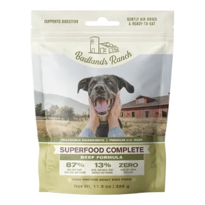 Badlands Ranch Superfood Complete, Adult Dog Food, Air-Dried, High Protein, Zero Fillers, Superfood Nutrition by Katherine Heigl (Beef Formula) - Image 6