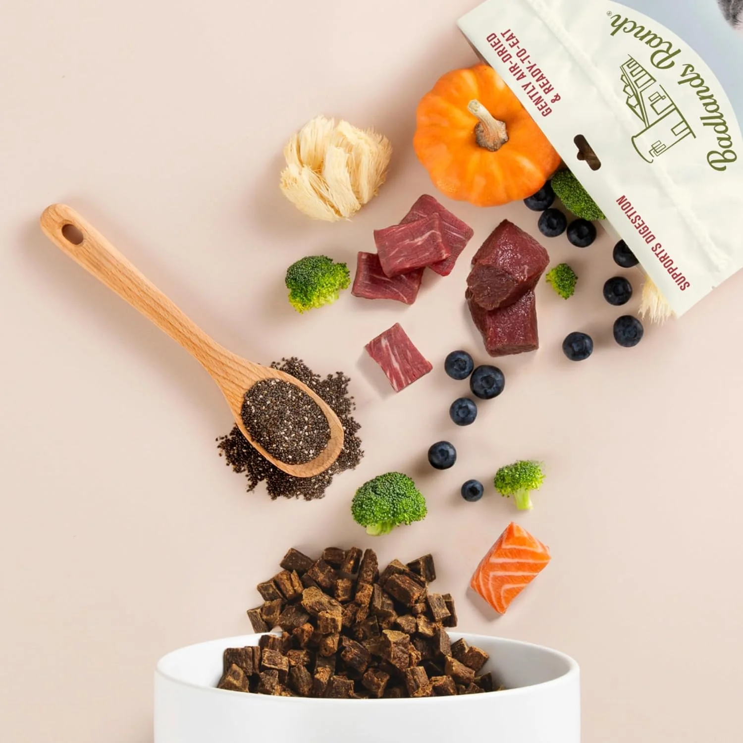 BADLANDS RANCH - Superfood Complete, Air-Dried Adult Dog Food - High Protein, Zero Fillers, Superfood Nutrition by Katherine Heigl (11.5 oz, Beef & Bison Formula) - Image 6