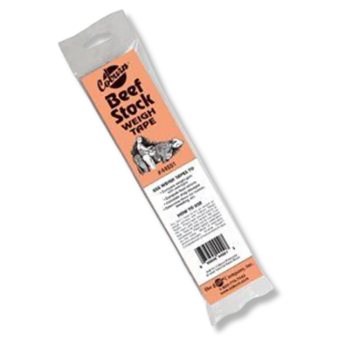 Beef Stock Weigh Tape – 108" Cattle Weight Measuring Tape