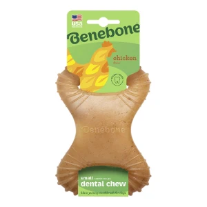 Benebone Dental Durable Dog Chew Toy for Aggressive Chewers, Real Chicken, Made in USA - Image 7