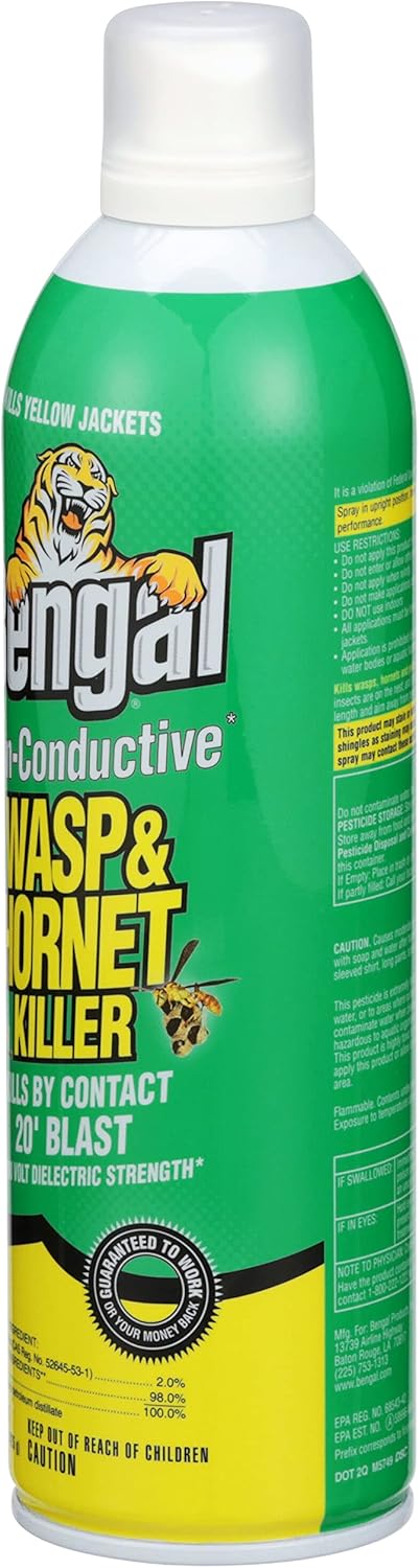 Bengal® Non-Conductive Wasp &amp; Hornet Killer – 15 oz, Long-Range Spray - Image 3