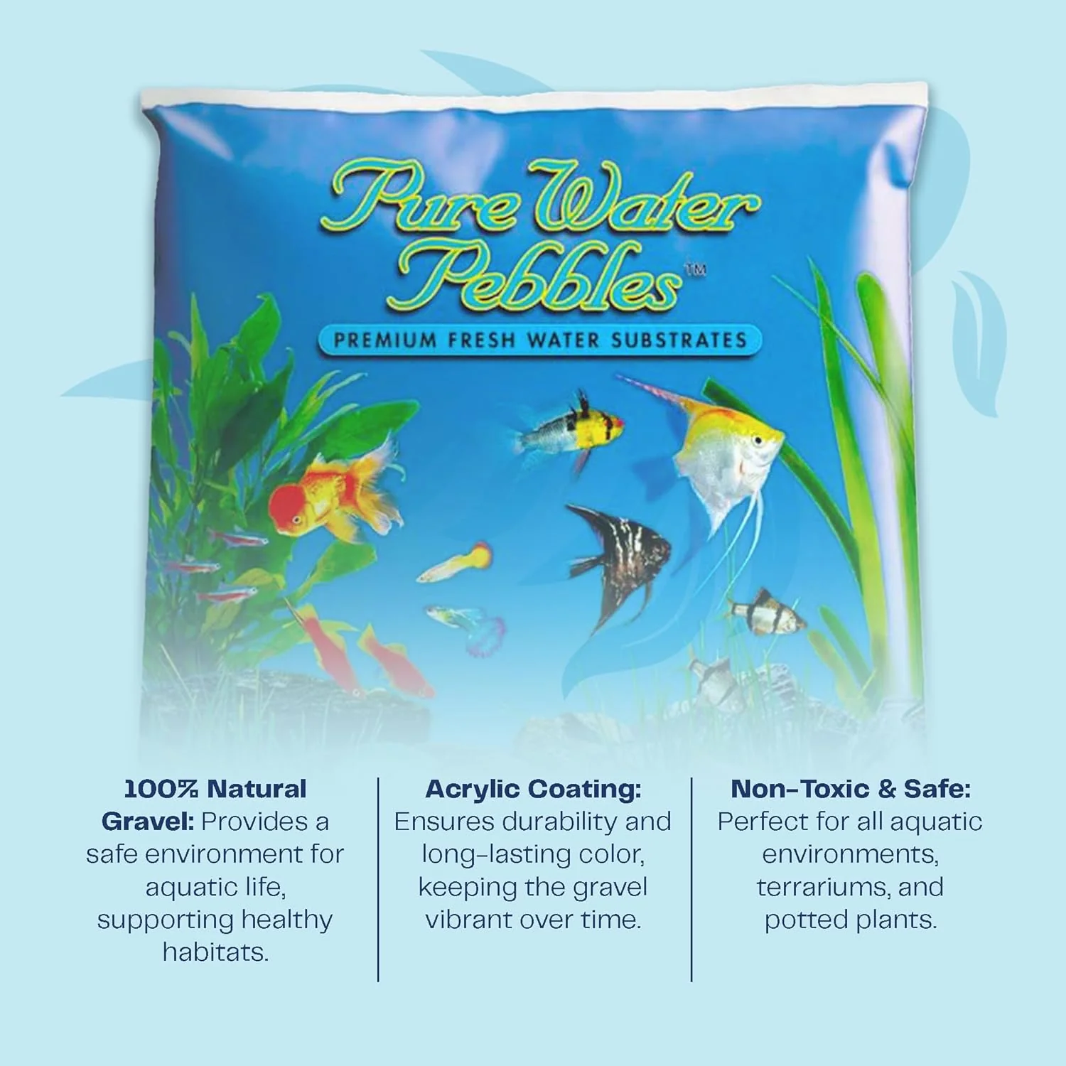 Blakberry Glo Aquarium Gravel - 5 lbs - Non-Toxic, Colorfast, Vibrant Substrate for Aquariums, Terrariums, Ponds & Crafts - Image 6