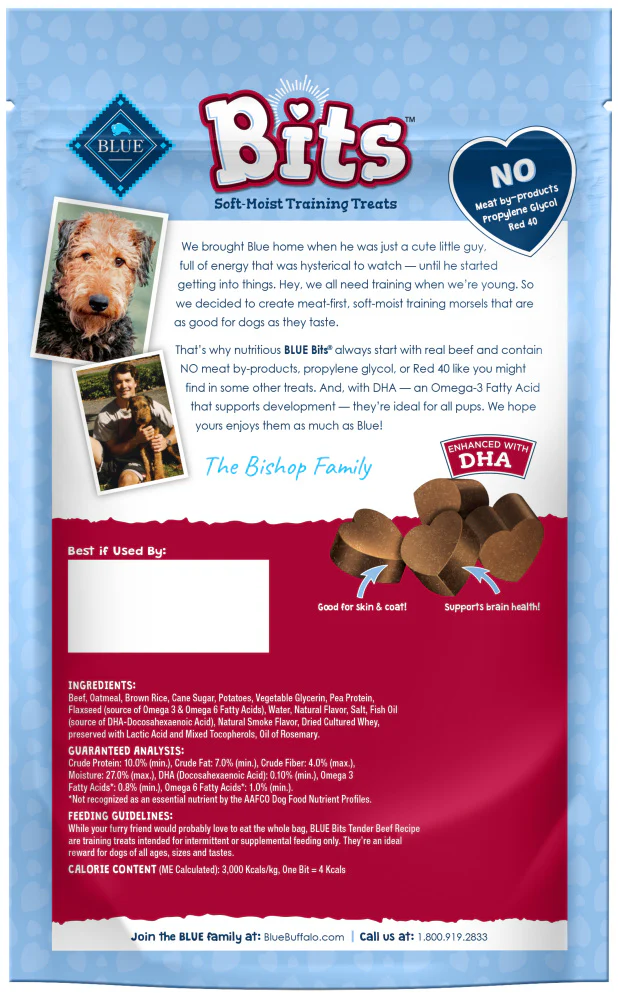 Blue Buffalo Bits Treats for Dogs, Beef - Image 6