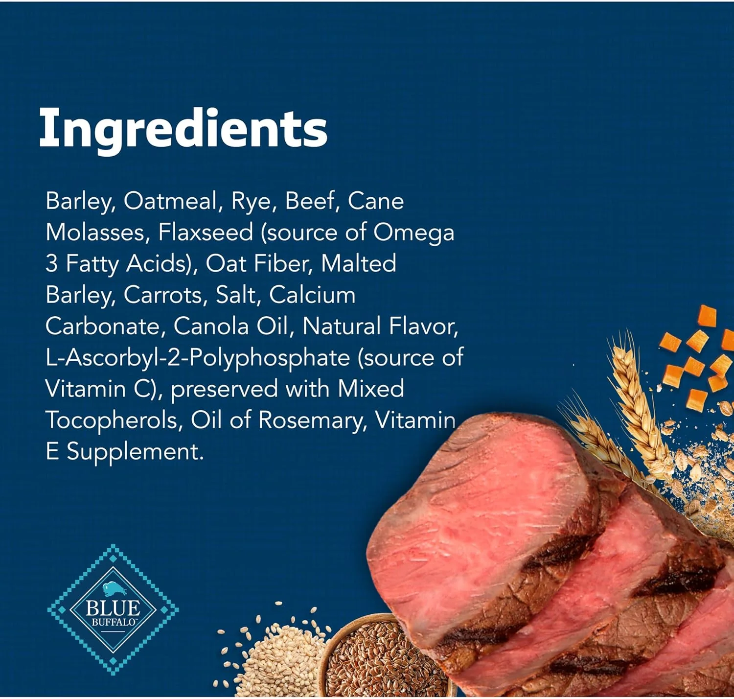 Blue Buffalo Health Bars Crunchy Dog Biscuits, Oven-Baked With Natural Ingredients, Beef - Image 5