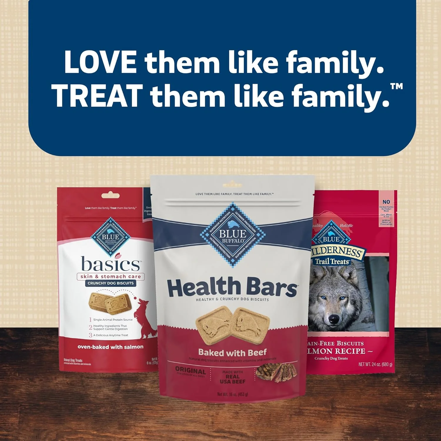 Blue Buffalo Health Bars Crunchy Dog Biscuits, Oven-Baked With Natural Ingredients, Beef - Image 9