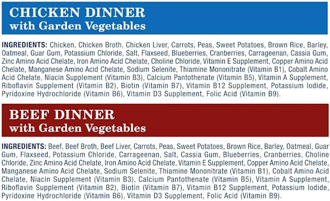 Blue Buffalo Homestyle Recipe Adult Wet Dog Food, Made with Natural Ingredients, Chicken and Beef Dinner Variety Pack - Image 2
