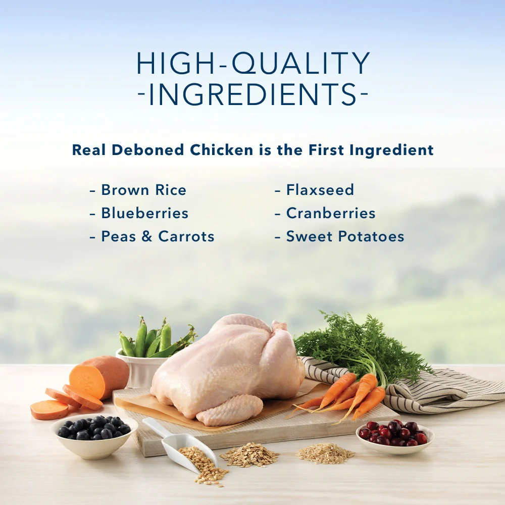 Blue Buffalo Life Protection Formula Large Breed Adult Dry Dog Food, Promotes Joint Health and Lean Muscles, Made with Natural Ingredients, Chicken & Brown Rice Recipe - Image 4