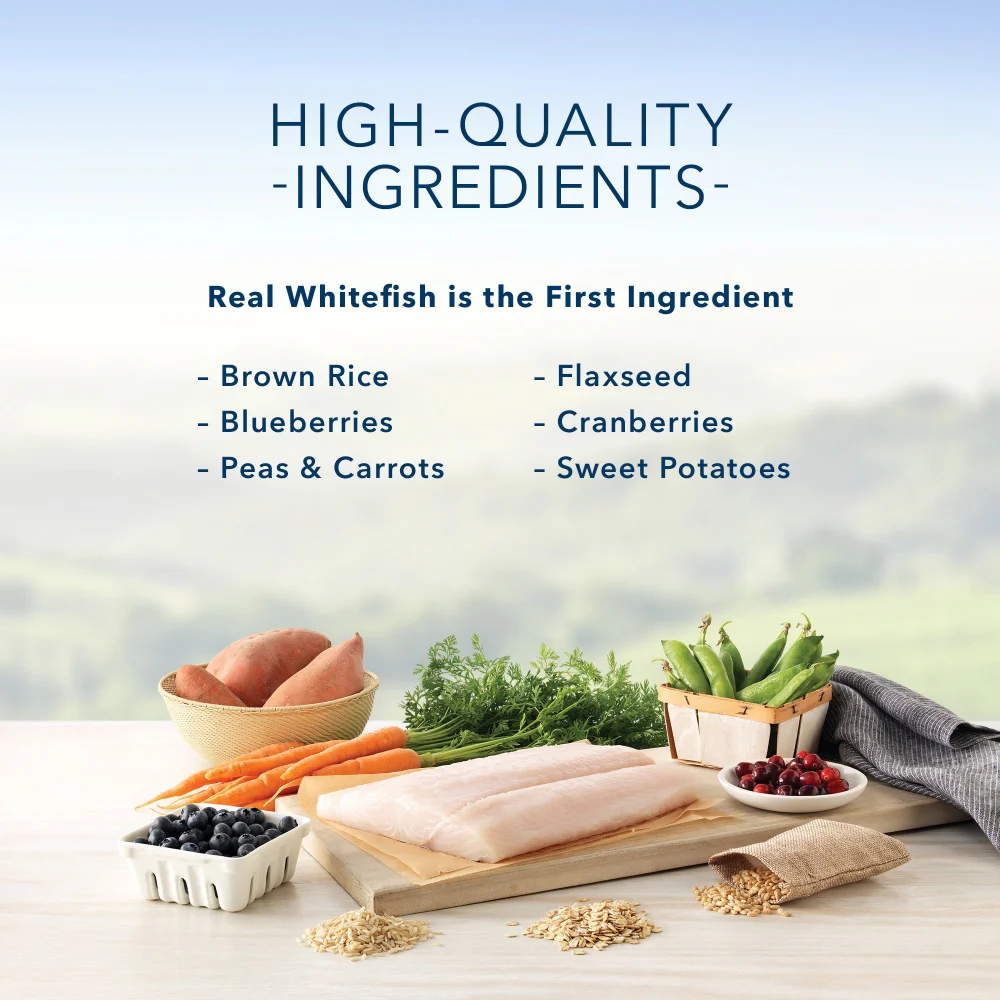 Blue Buffalo Life Protection Formula Adult Dry Dog Food, Helps Build and Maintain Strong Muscles, Made with Natural Ingredients, Fish & Brown Rice Recipe - Image 3