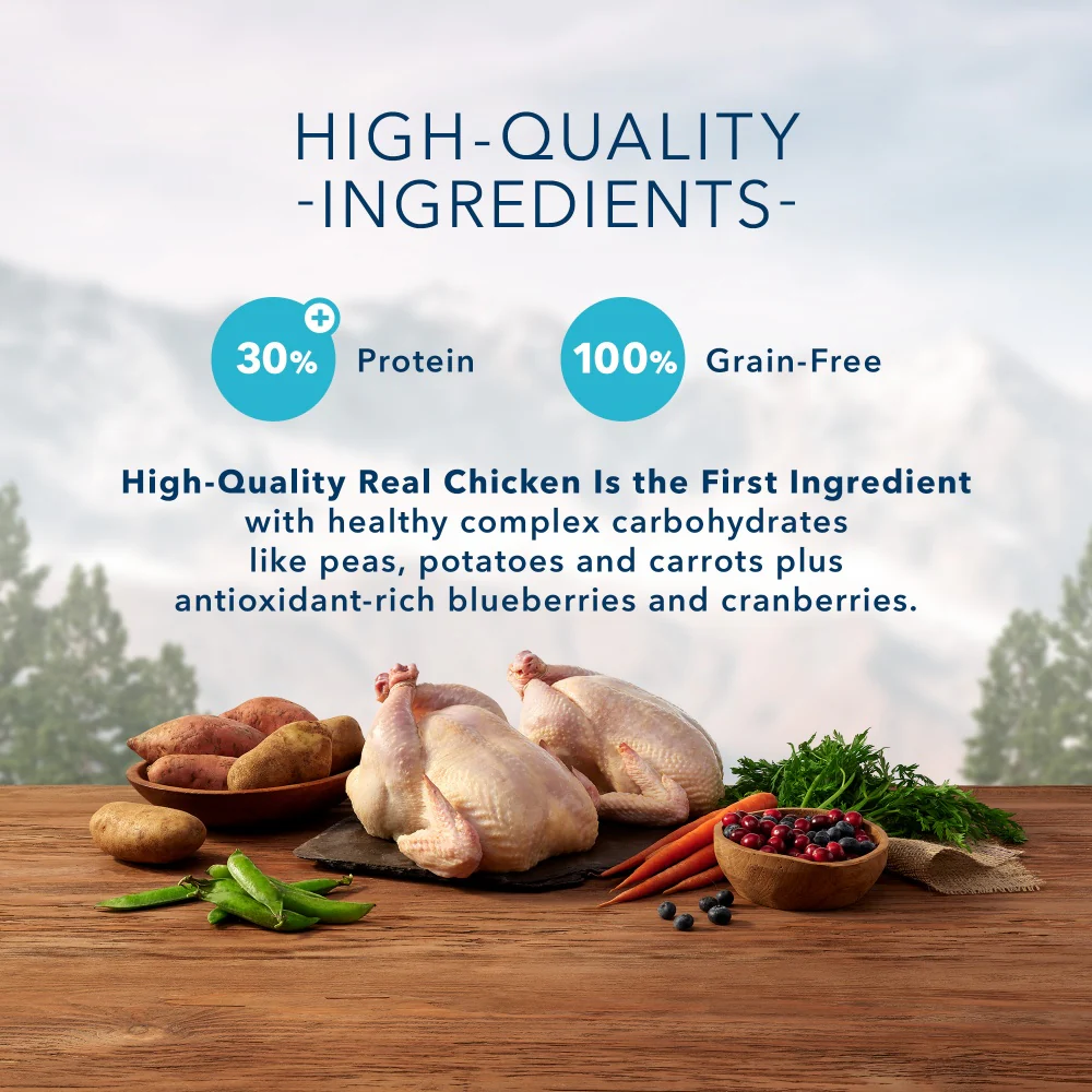 Blue Buffalo Wilderness Nature's Evolutionary Diet High-Protein, Grain-Free Natural Dry Food for Adult Cats, Chicken - Image 4