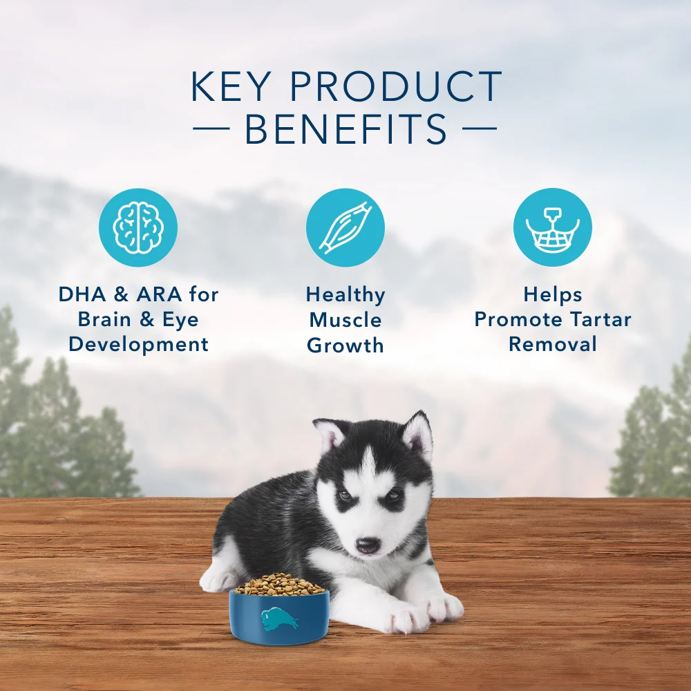 Blue Buffalo Wilderness Puppy High-Protein Dry Dog Food with Real Chicken, Grain-Free, Made in the USA with Natural Ingredients, Chicken - Image 4