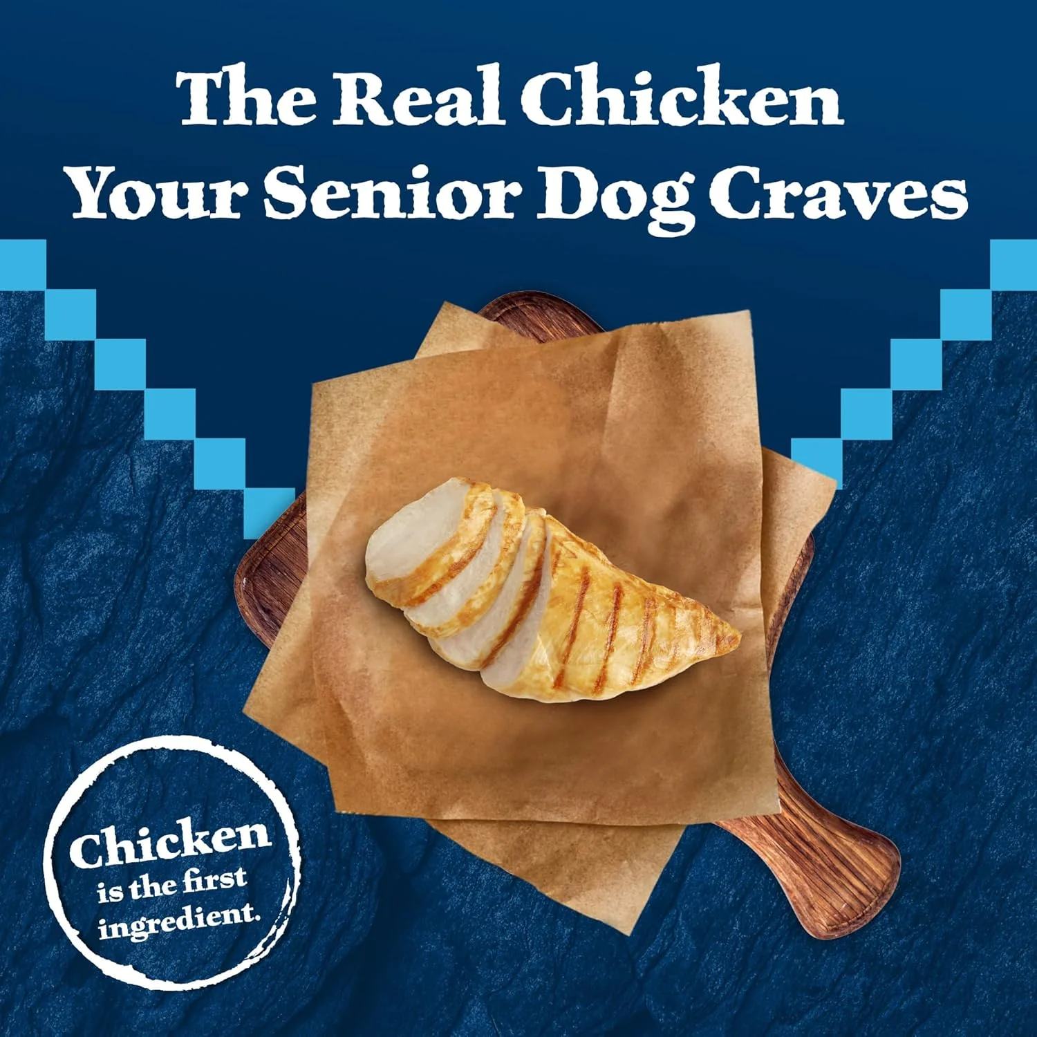 Blue Buffalo Wilderness Senior High Protein Dry Dog Food Wholesome Grains with Ingredients Chicken - Image 4