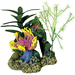 Blue Ribbon Pet Products Aquarium Ornament with Plants - Image 6