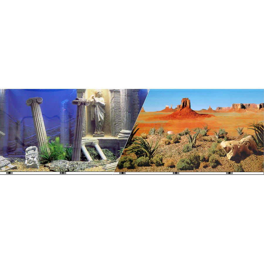 Blue Ribbon Pet Products Vibran-Sea Double Sided Background