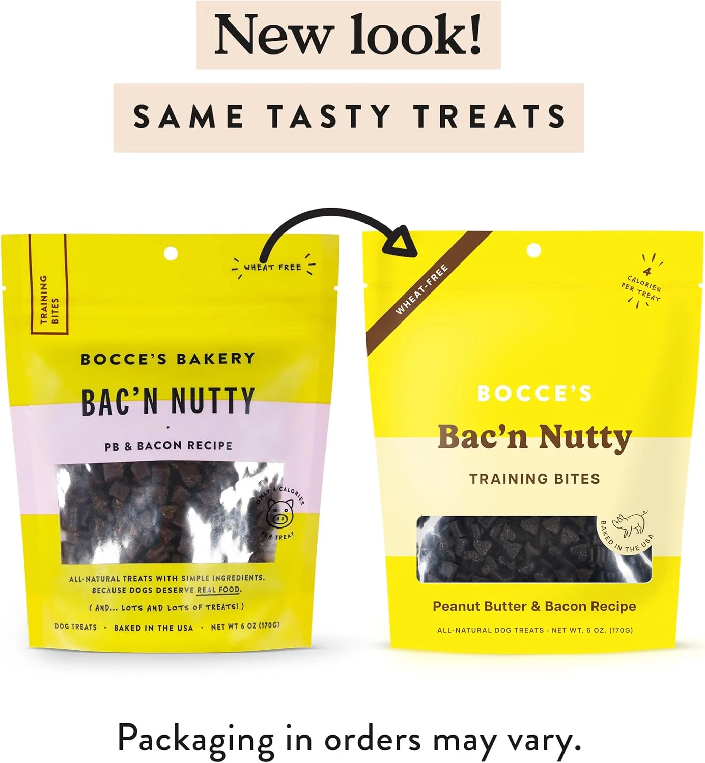 Bocce's Bakery Bac'N Nutty Training Dog Treats – 6 oz - Image 2