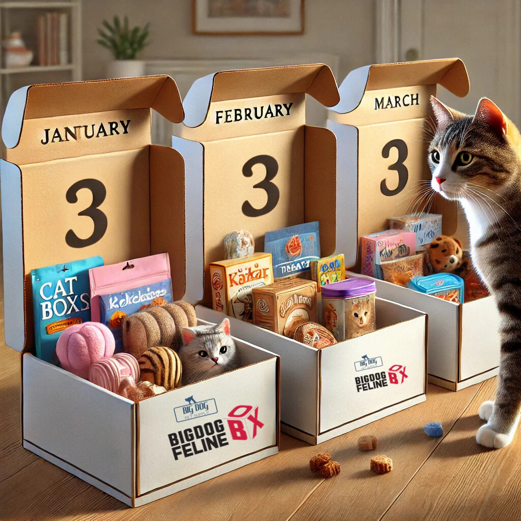 Big Dog Feline Cat Box - Ultimate New Surprising Treat & Toys for Cats Every Time You Order - Image 3
