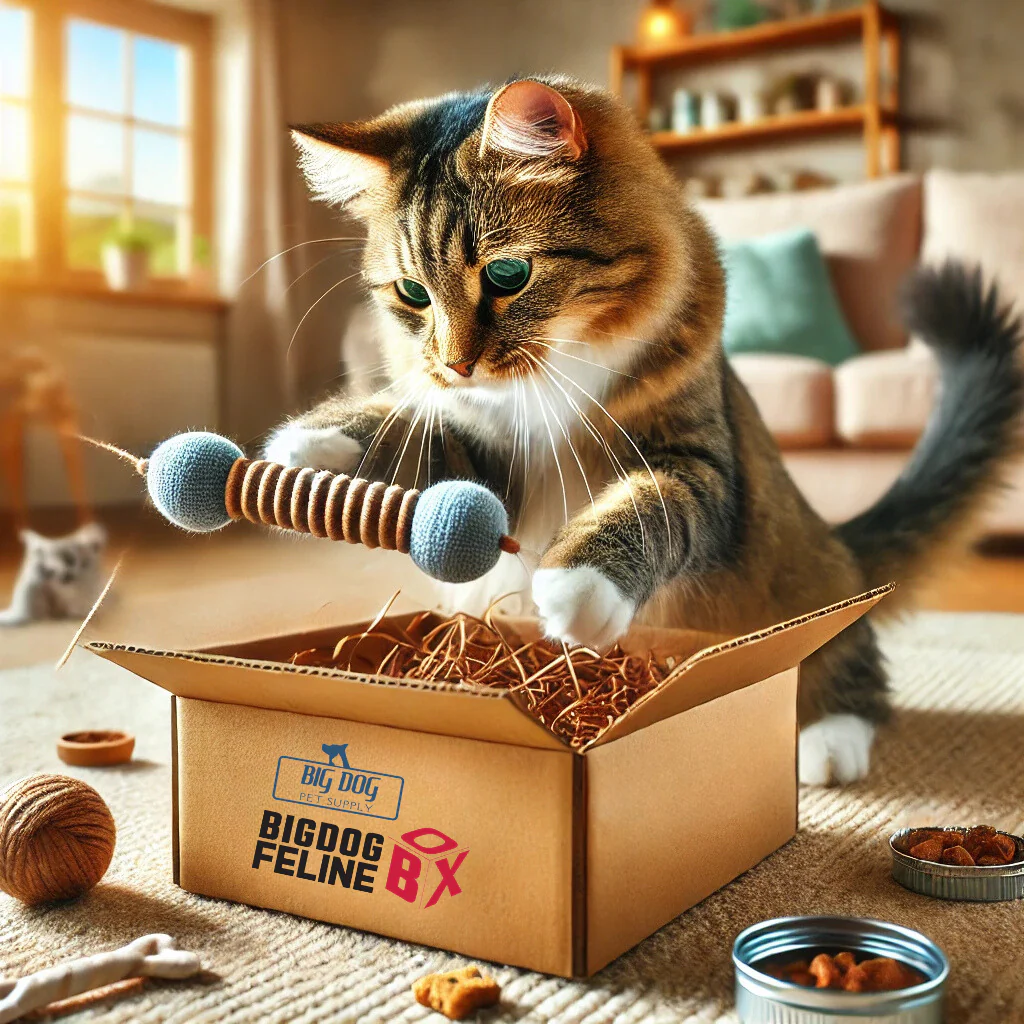 Big Dog Feline Cat Box - Ultimate New Surprising Treat & Toys for Cats Every Time You Order - Image 4