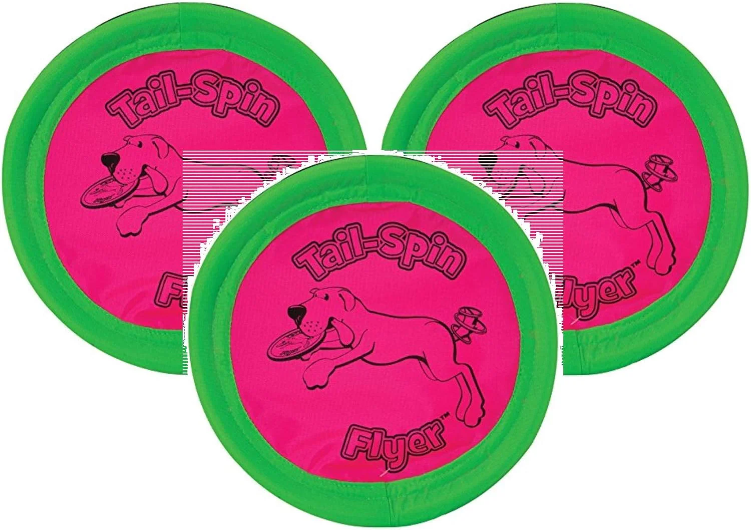 Booda 1 ea Tail-Spin Flyer Dog Toys - Image 2